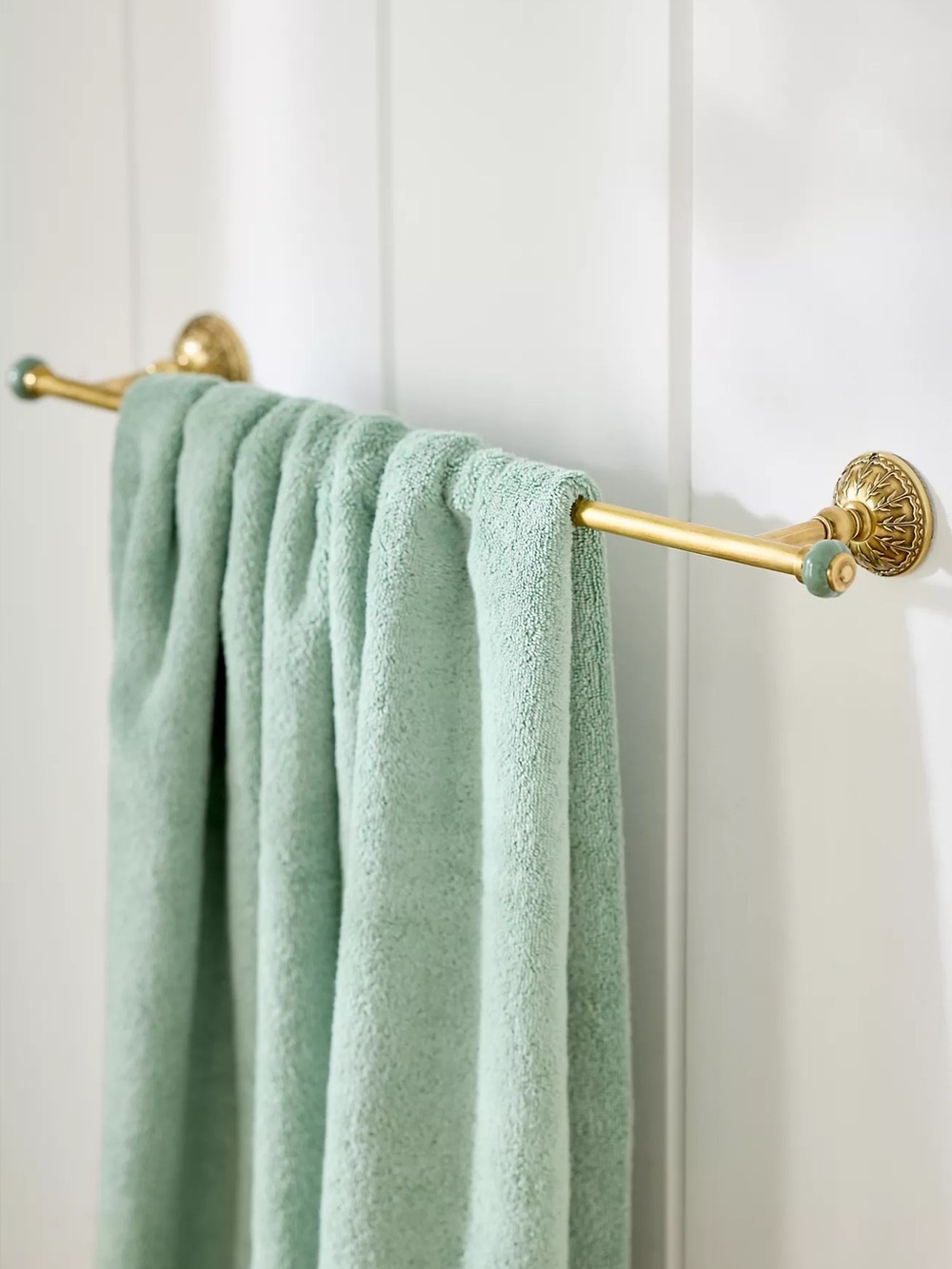 Anthropologie Eloise Brass Towel Bar